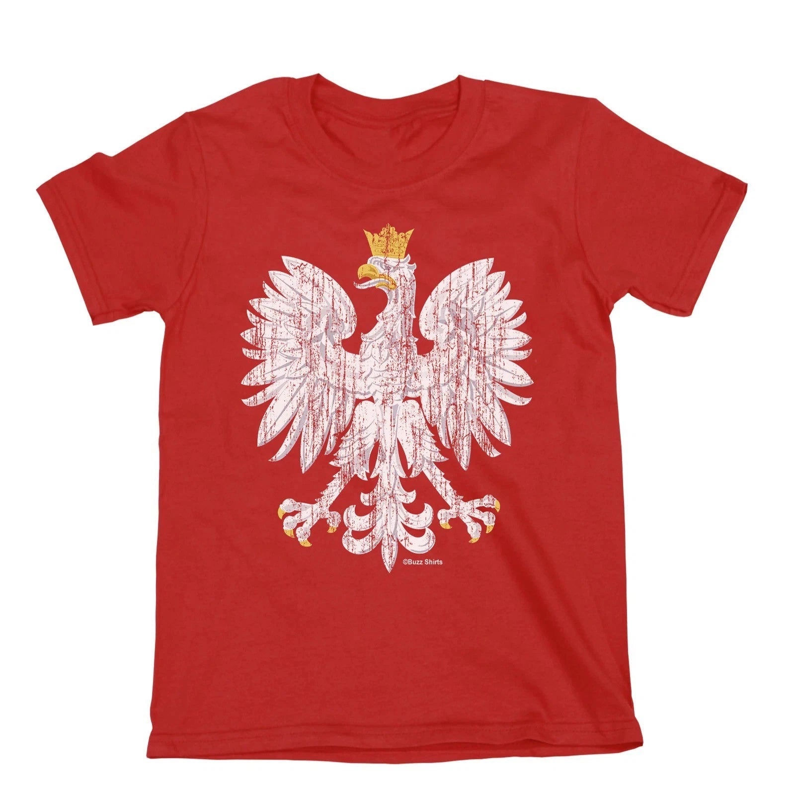 Kids Poland World Cup 2026 Design T-Shirt Football POLISH Arms World Cup