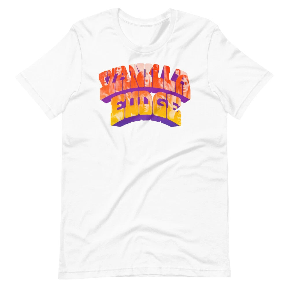 VANILLA FUDGE Band Vintage Style White Tee Short-Sleeve Unisex T-Shirt