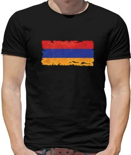 Armenia Grunge Flag T-Shirt - Yerevan - Asia - Flags - Country - Gift