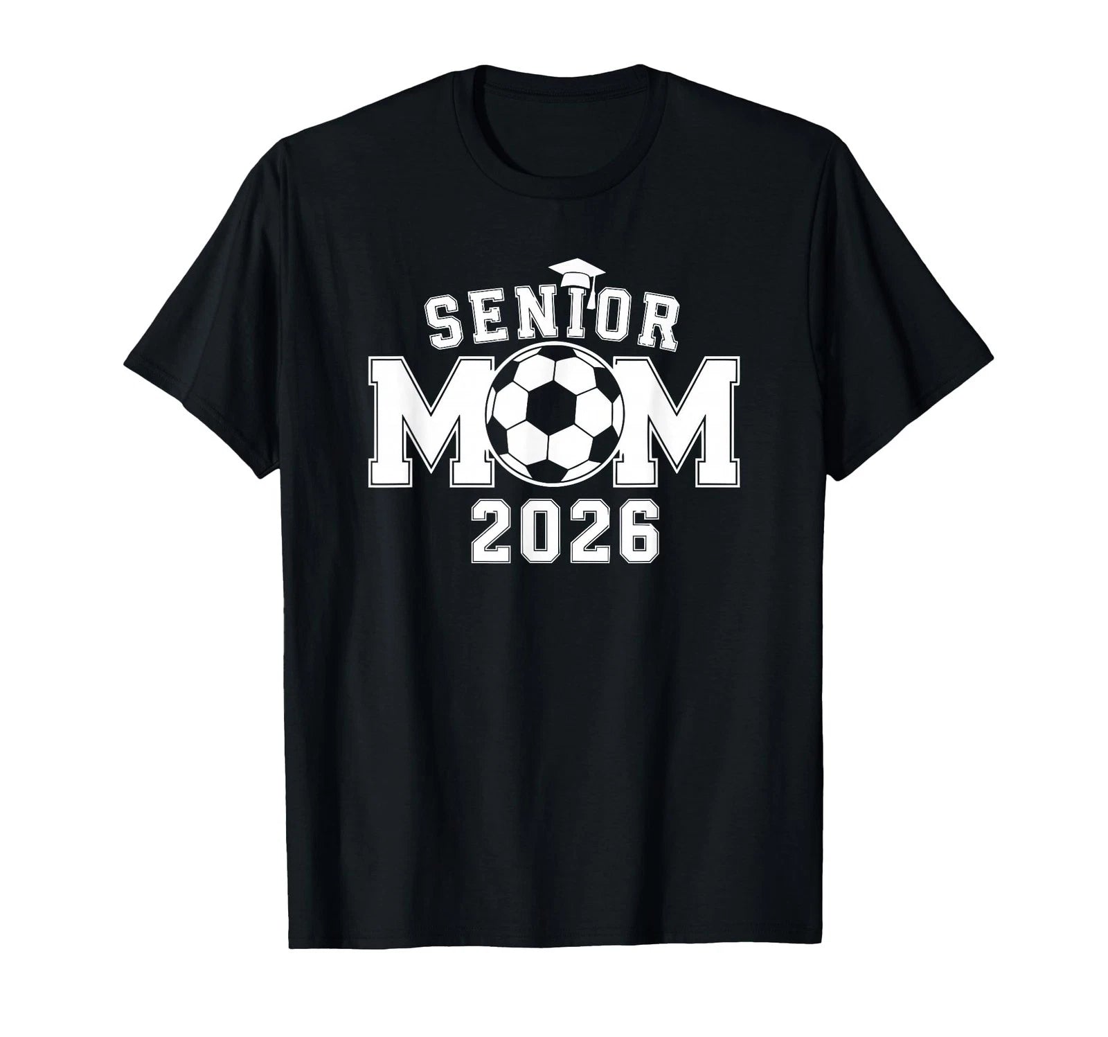 Senior 2026 Soccer Mom High School Graduation Outfit Proud T-Shirt