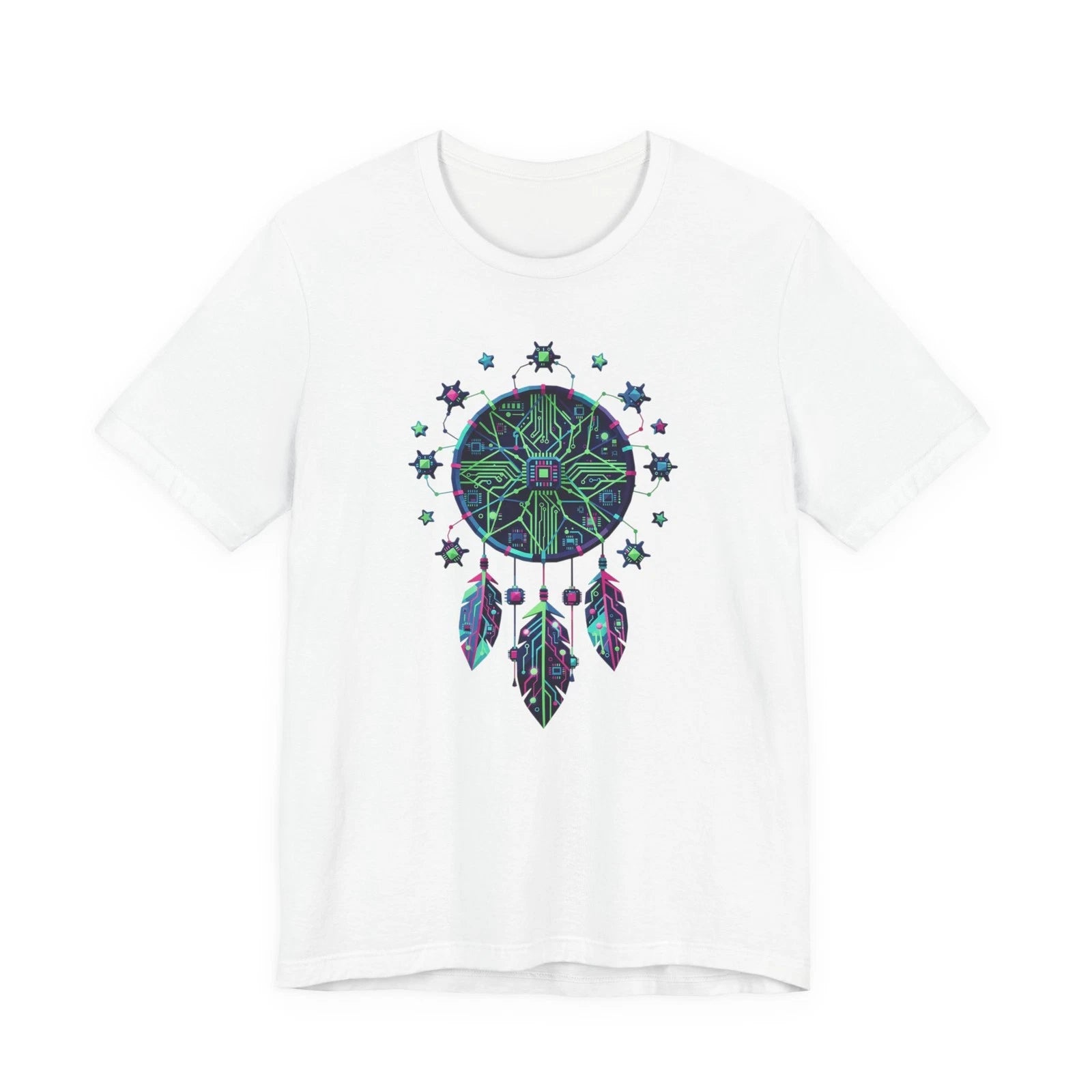 Y2K Aesthetic Tee, Cybercore Graphic, Gift for Young Adults