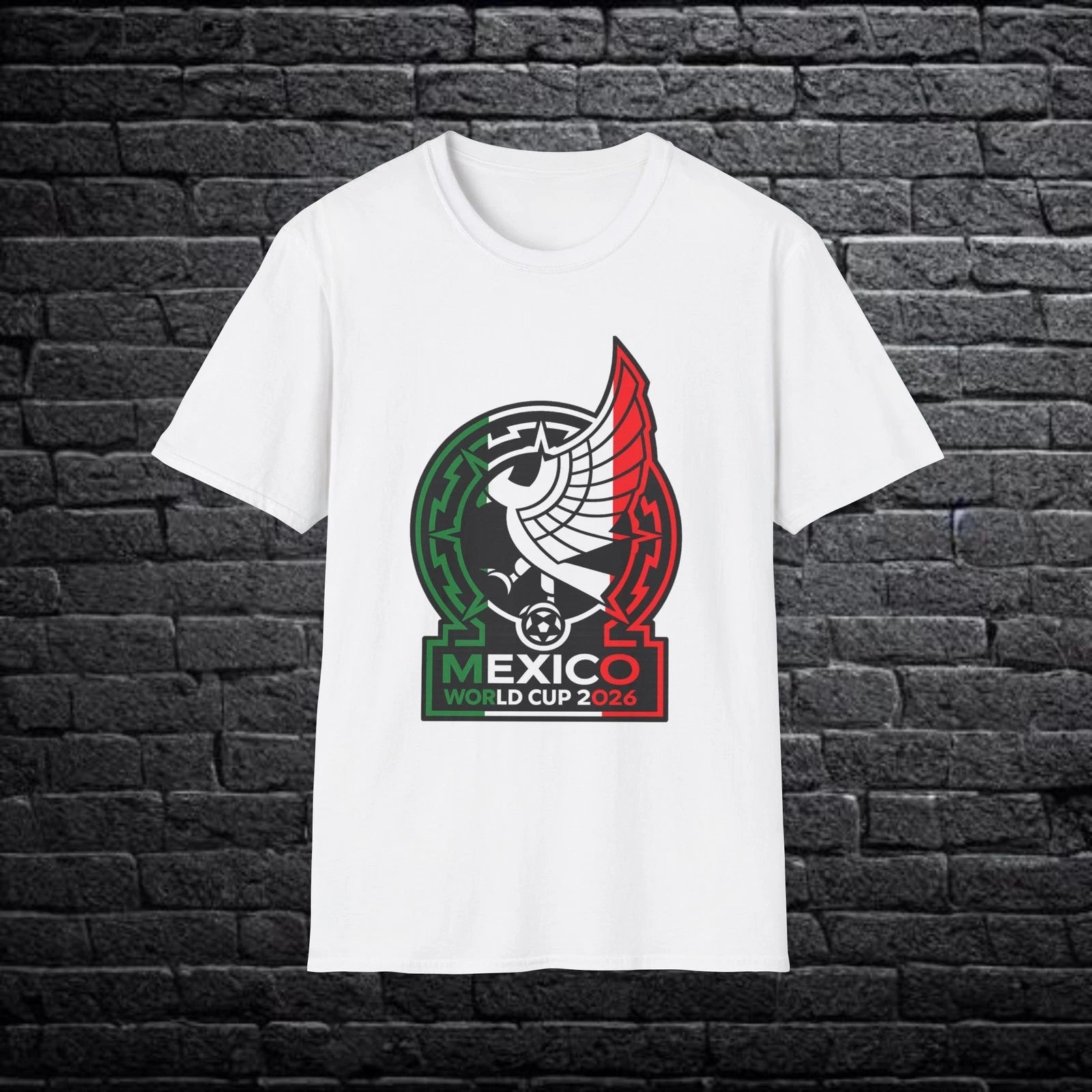 Mexico World Cup Shirt 2026 Eagle Logo T-Shirt | Soccer Mexico 2026