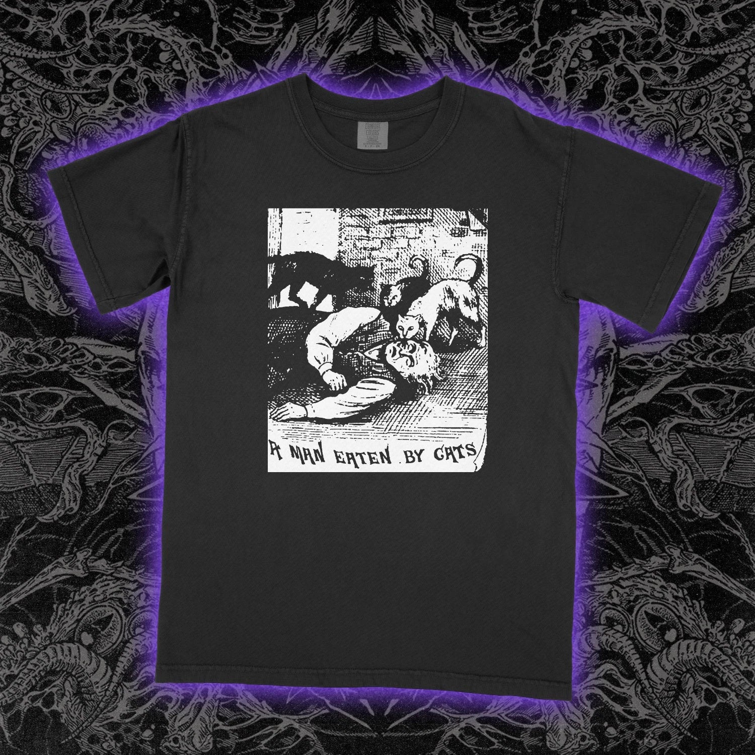 Man Eaten By Cats Tee shirt  , Unisex Tee