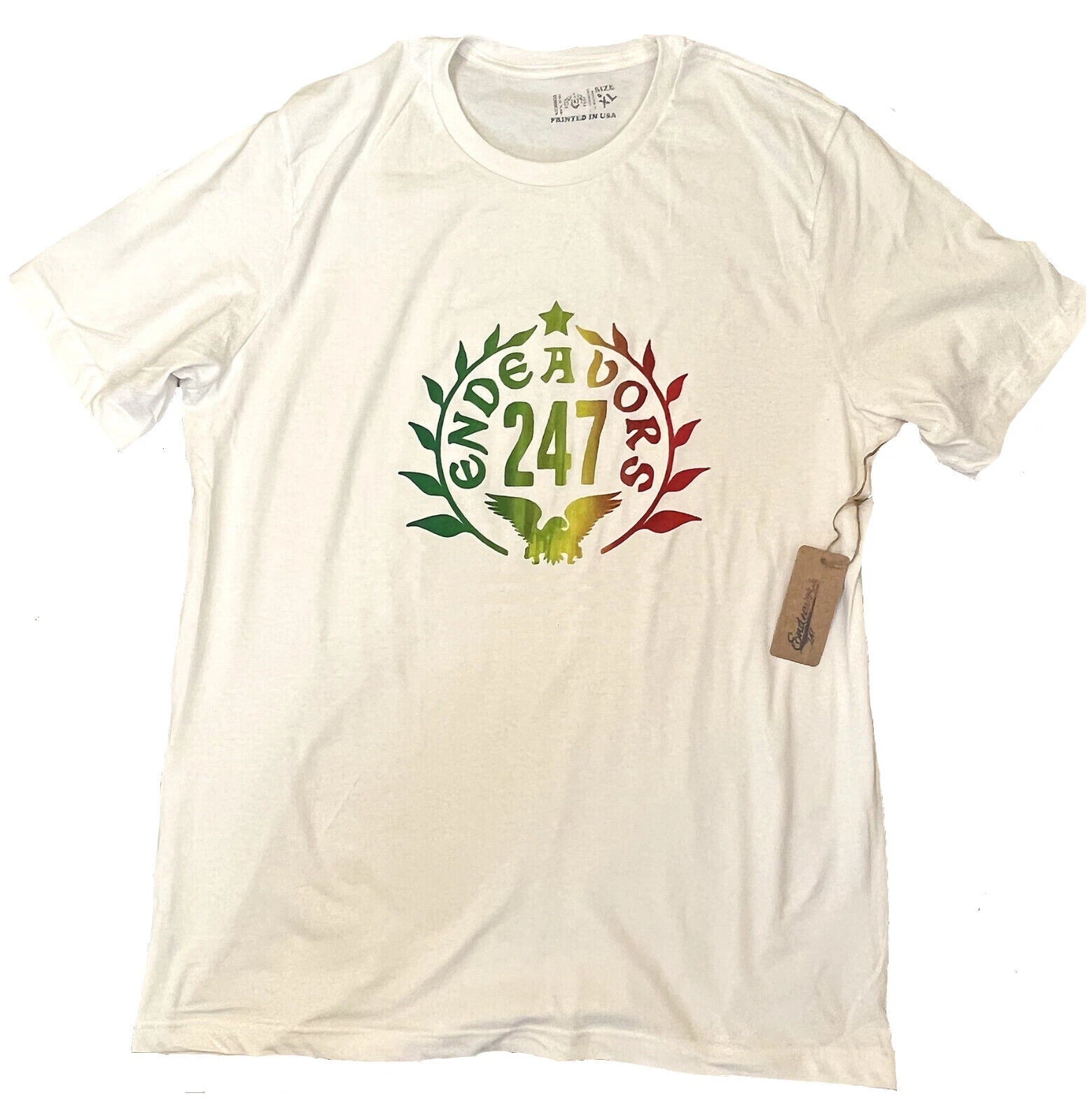 Endeavors247 Rasta Logo Skate Skateboarding Surfing Surf JDM Race Drift T Shirt