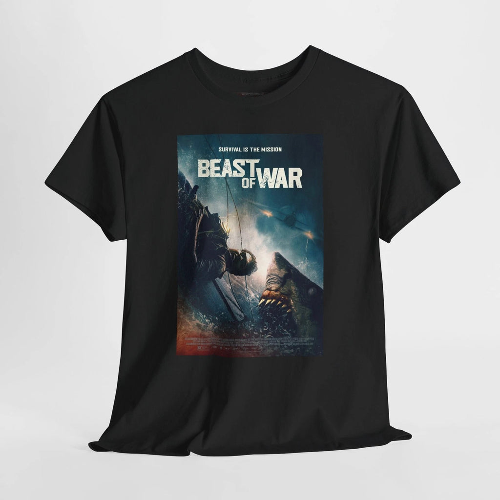 Beast of War 2025 Retro Movie Poster Horror Unisex Graphic T-Shirt