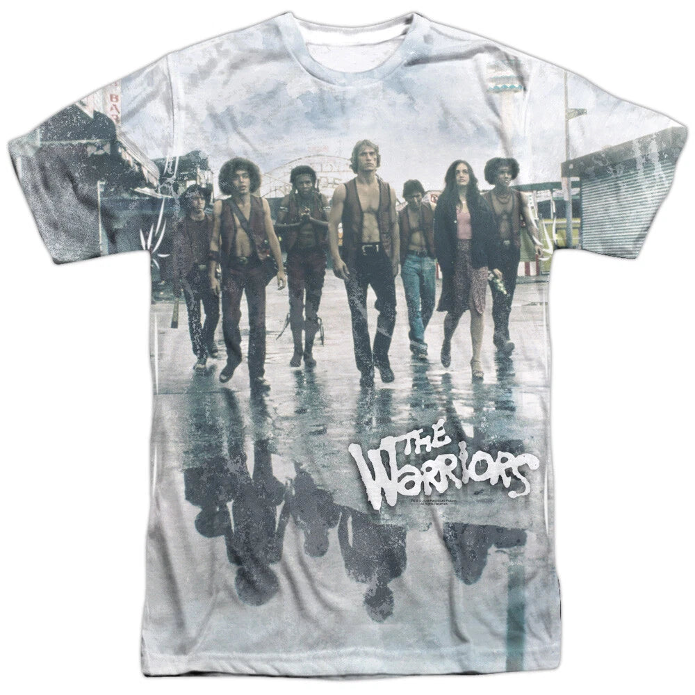 The Warriors "Strolling" Dye Sublimation T-Shirt