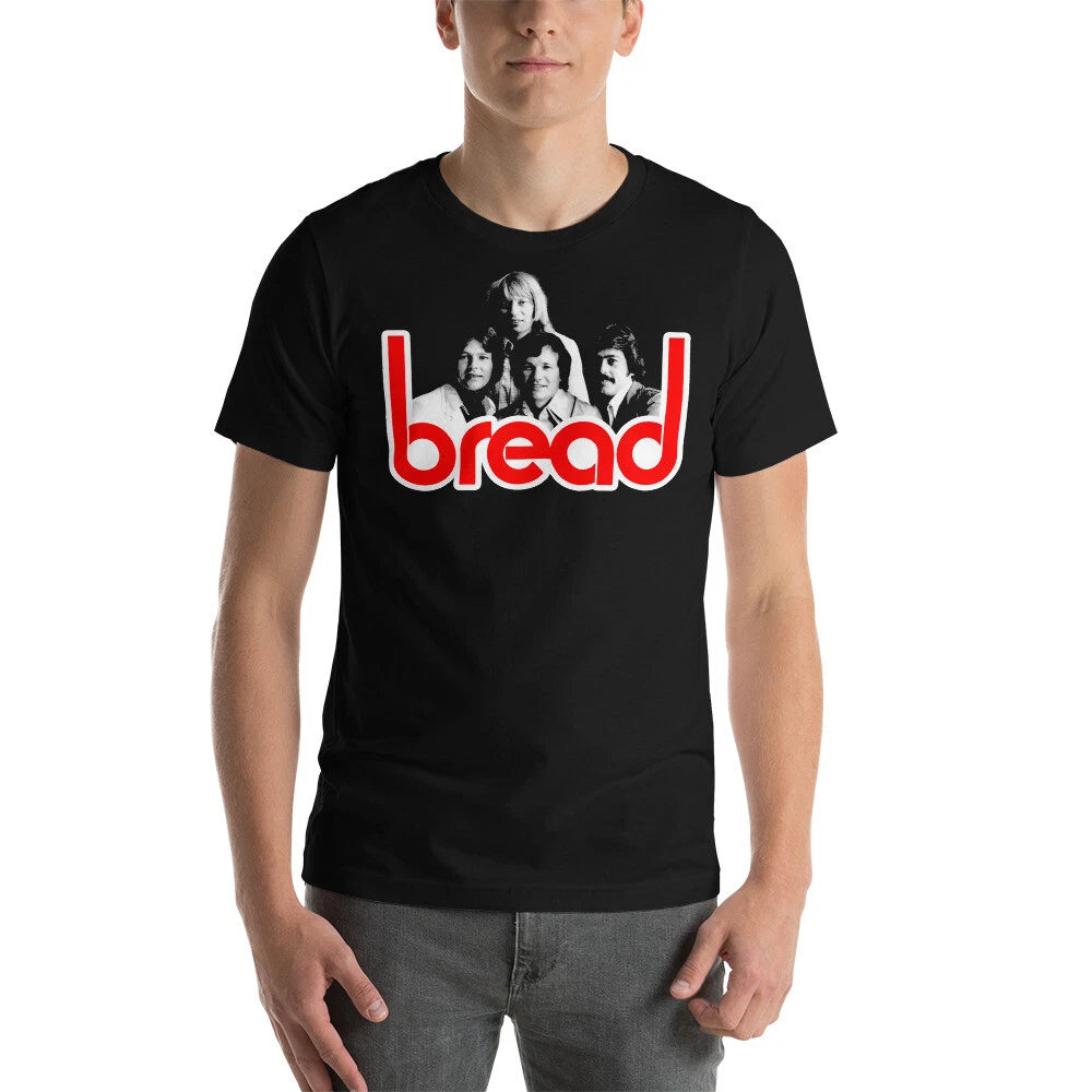 Bread Band Music Group 70s Original Art Graphic Tee Shirt Unisex t-shirt