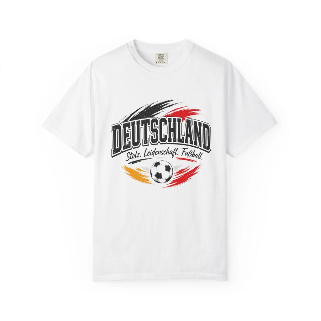 Germany Soccer Fan T-Shirt | German Football Graphic Tee Country Pride Shirt
