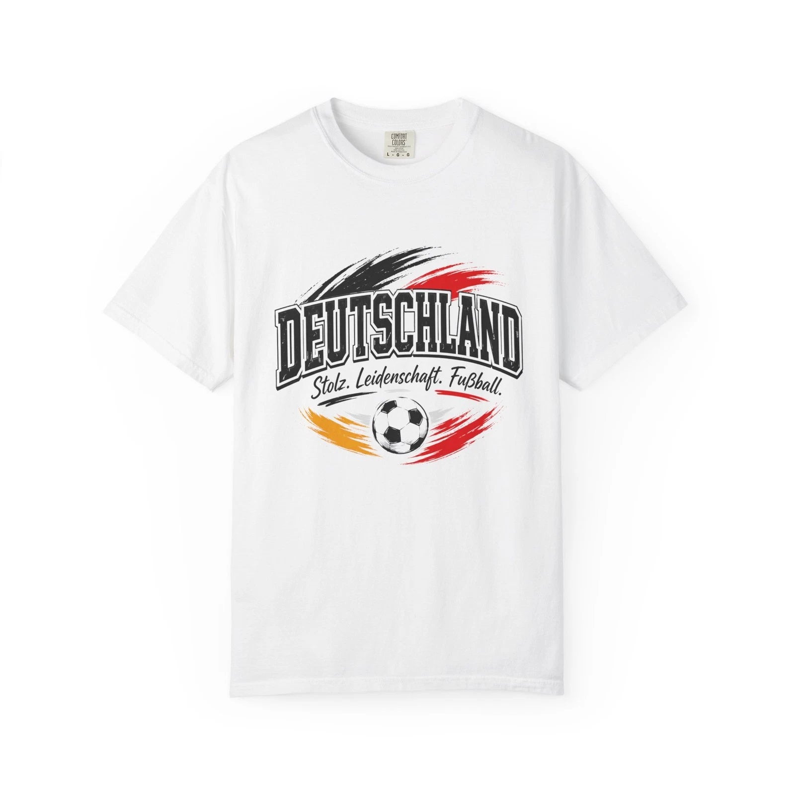 Germany Soccer Fan T-Shirt | German Football Graphic Tee Country Pride Shirt