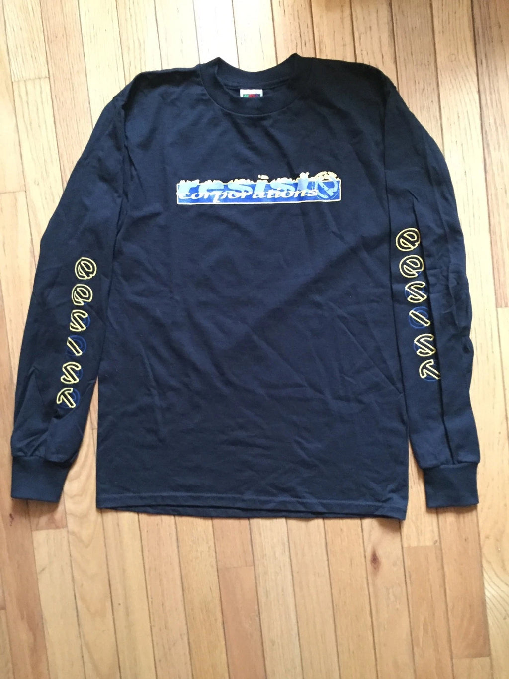 NOS Black XXL RESIST BMX Long Sleeve T-shirt FREE SHIPPING