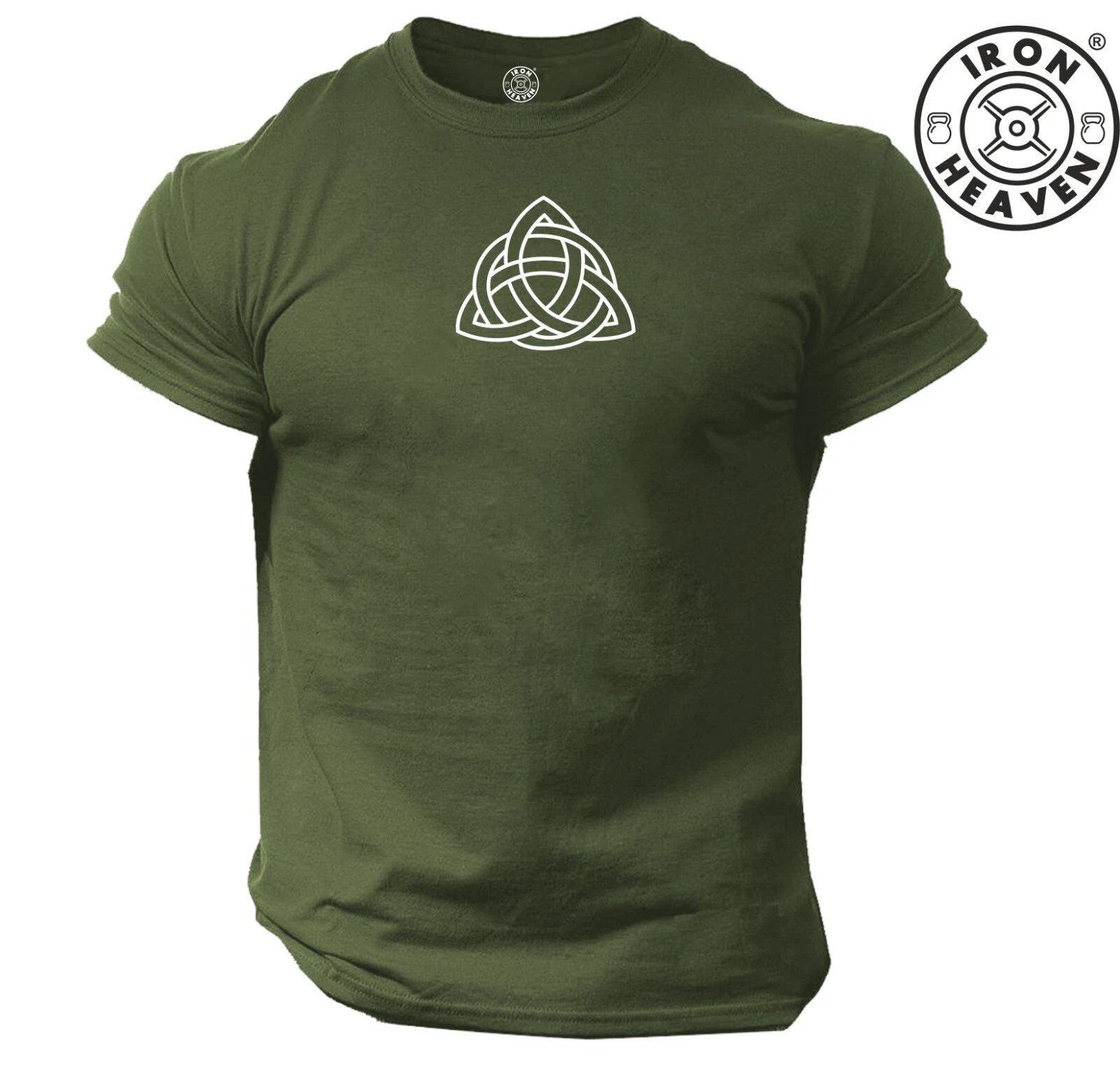 Triquetra T Shirt Gym Clothing Bodybuilding Workout Training Boxing Vikings Top