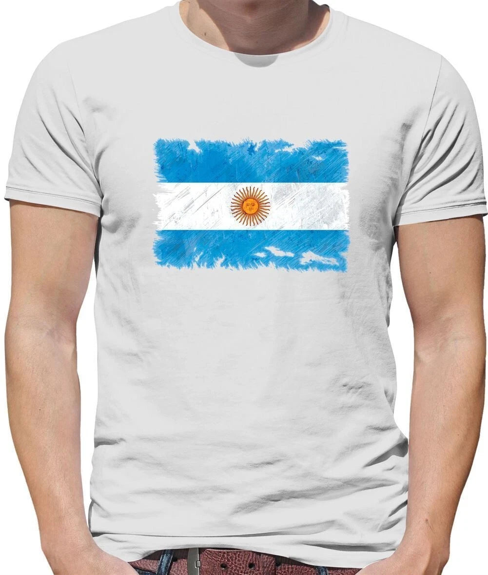 Argentina Grunge Flagge - Herren - Buenos Aires Argentinisch Flaggen Country
