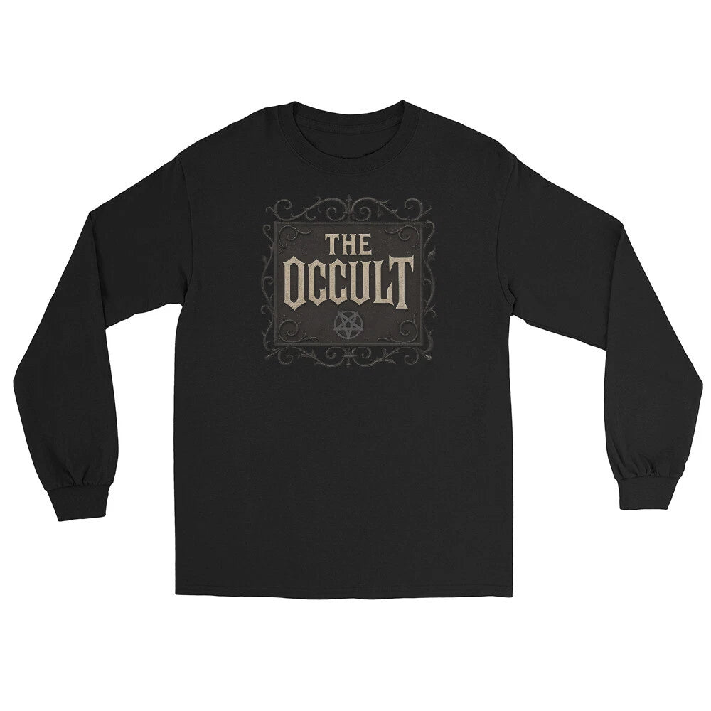 The Occult Supernatural Long Sleeve Shirt Gothic Alt Dark Aesthetic Horror