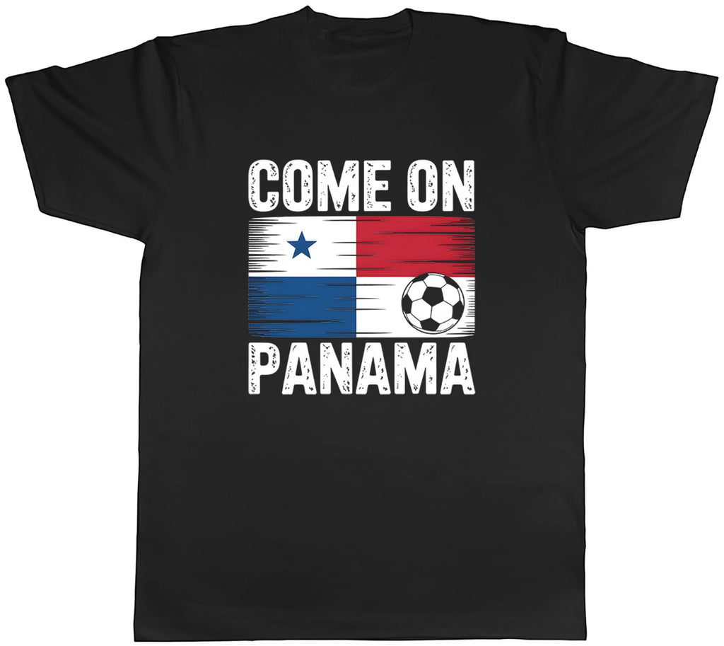 Come on Panama Supporter Football Fan Mens T-Shirt Tee Gift Top