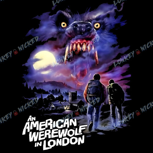 American Werewolf in London T-Shirt | Horror Movie Poster Tee