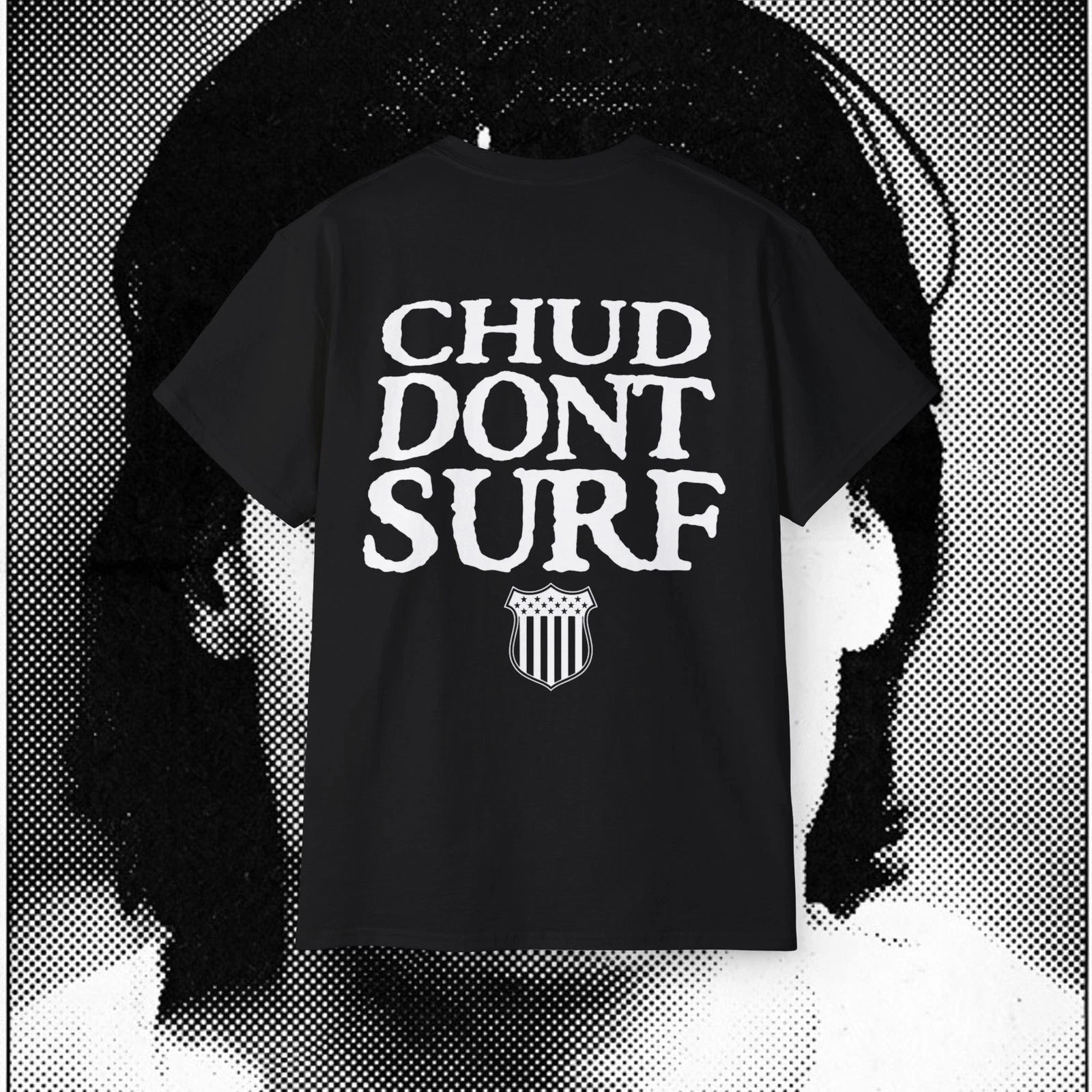 CHUD DONT SURF 90’s style heavyweight builder streetwear graphic t shirt