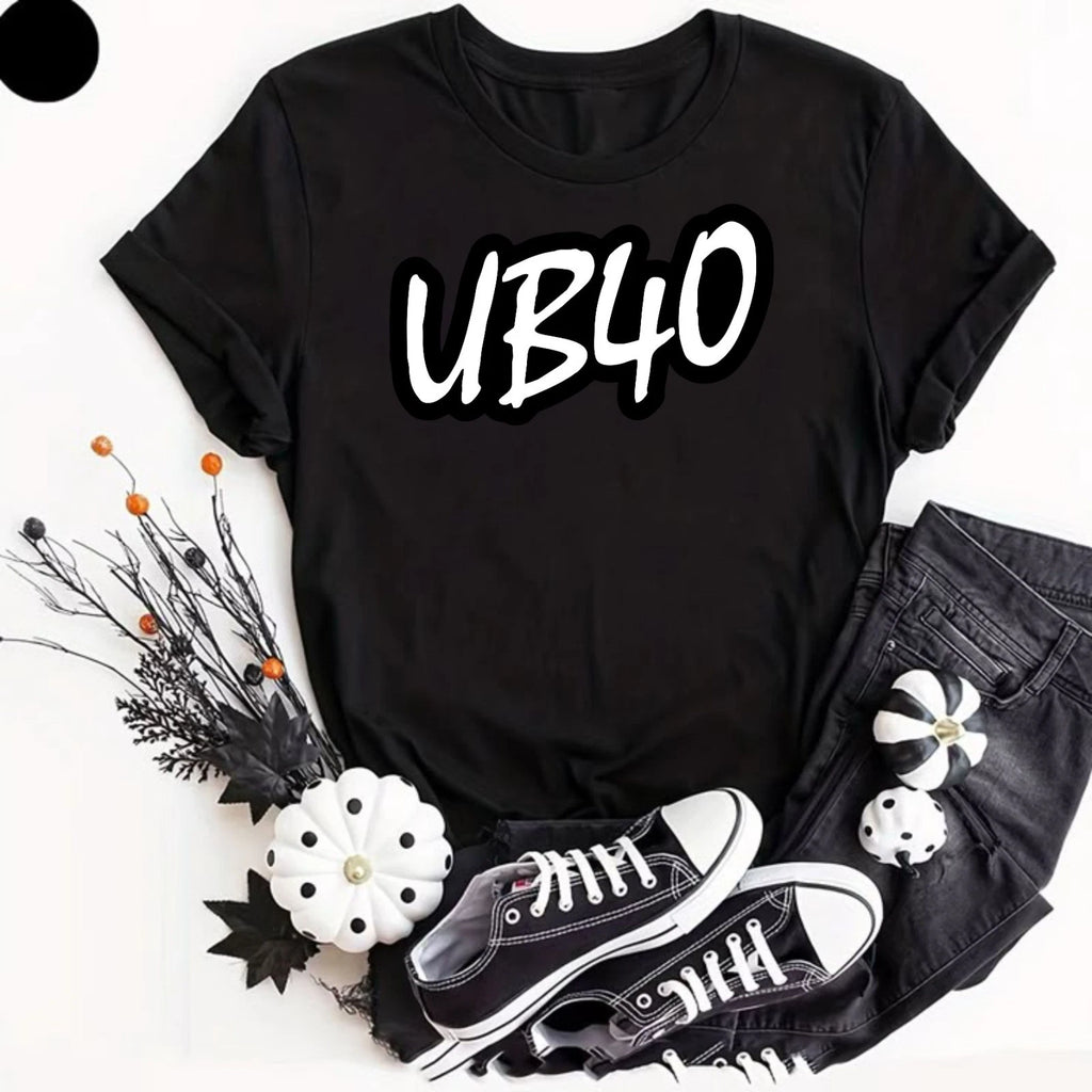 UB40 40th Anniversary T-Shirt - Vintage Music Lover Band Gifts Unisex Tee Top