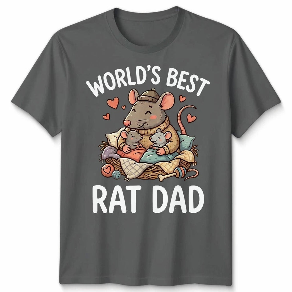 Rat Dad Rat Pet Owners Animal Men’s T-Shirt Women’s Tee Graphic Unisex Top