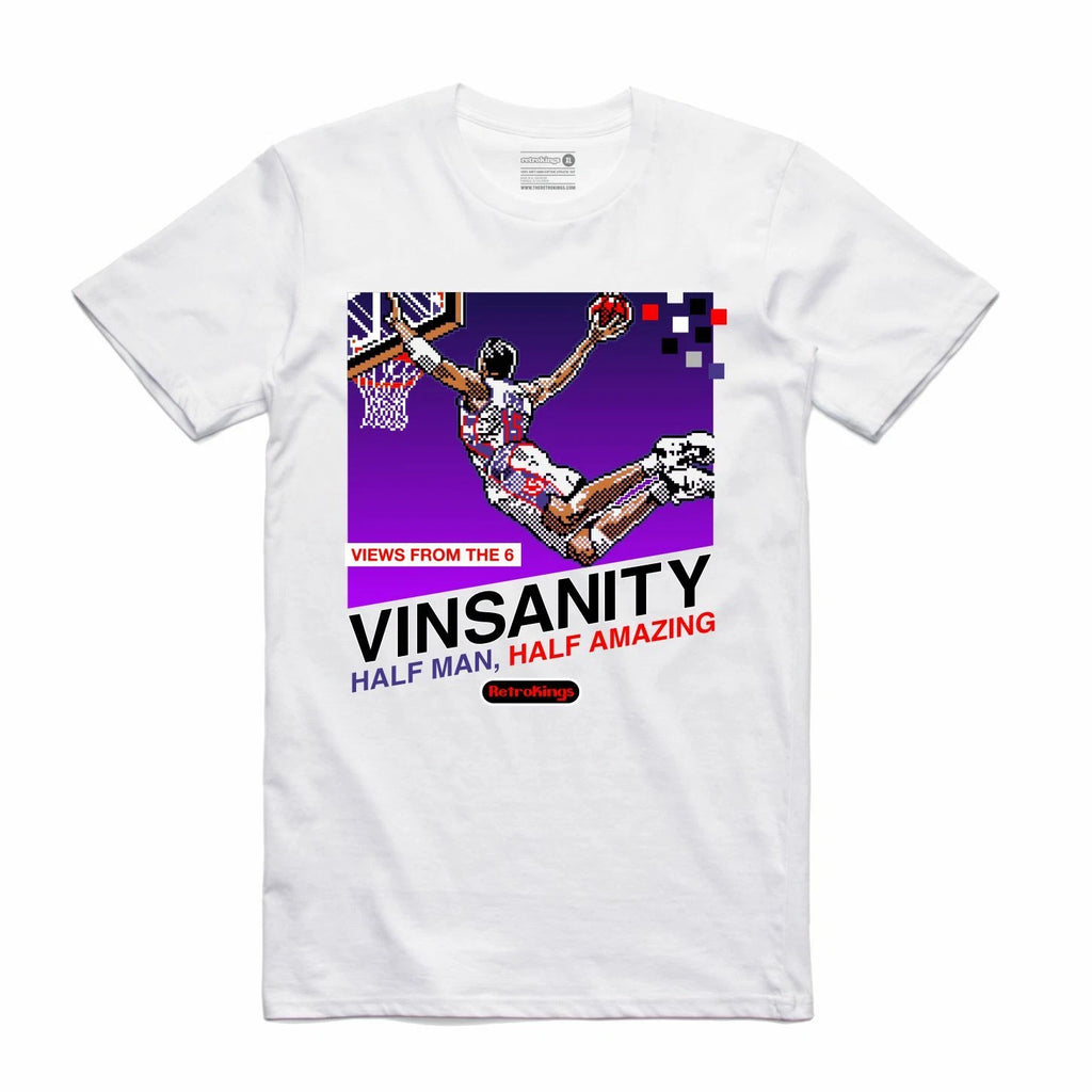 NEW Streetwear on Demand VINSANITY WHITE Tee Shirt SMALL-3XLARGE MADE IN USA