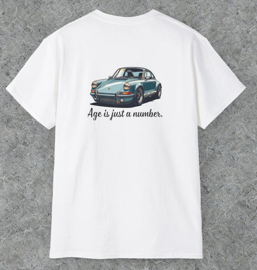 Age Is Just a Number Porsche 911 shirt, vintage porsche 911 tshirt, porsche gift