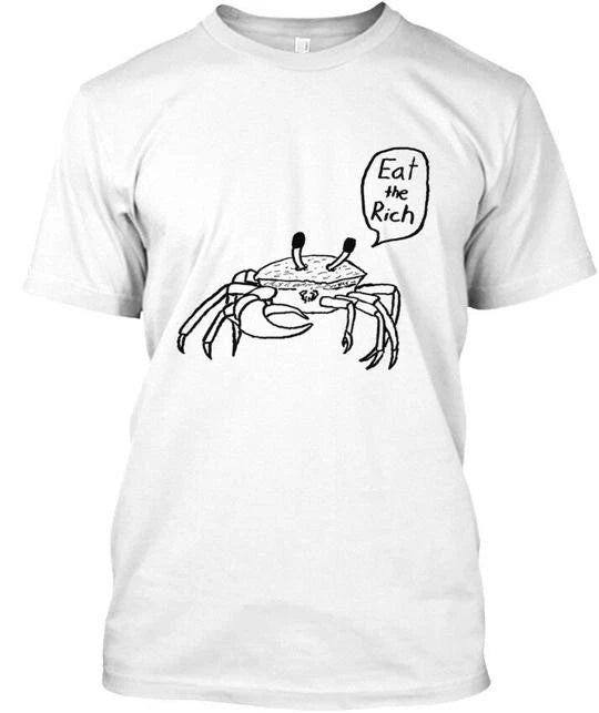 Premium Eat The Rich - T-Shirt Made in the USA Size S to 5XL