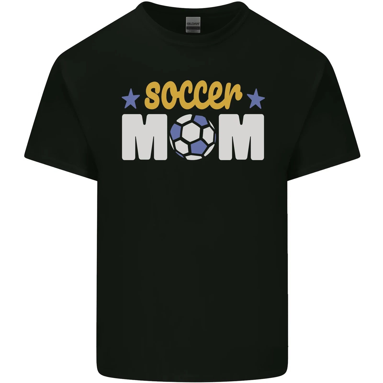 Soccer Mum Mom Mens Cotton T-Shirt Tee Top