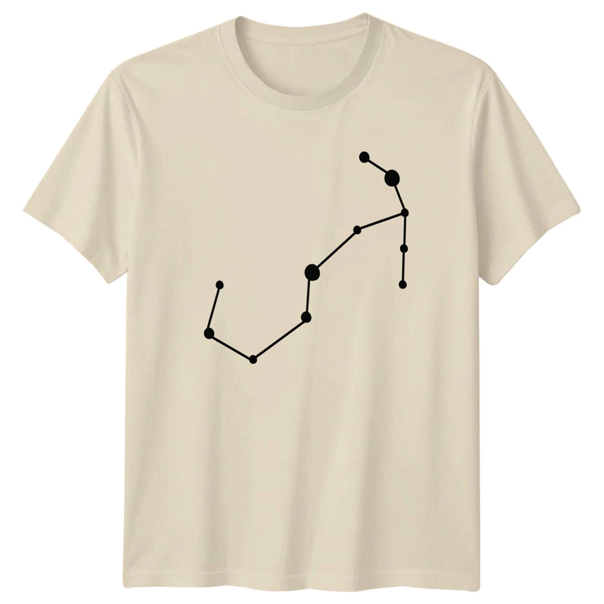 Minimalist Scorpio Star Constellation T-Shirt Zodiac Astrology