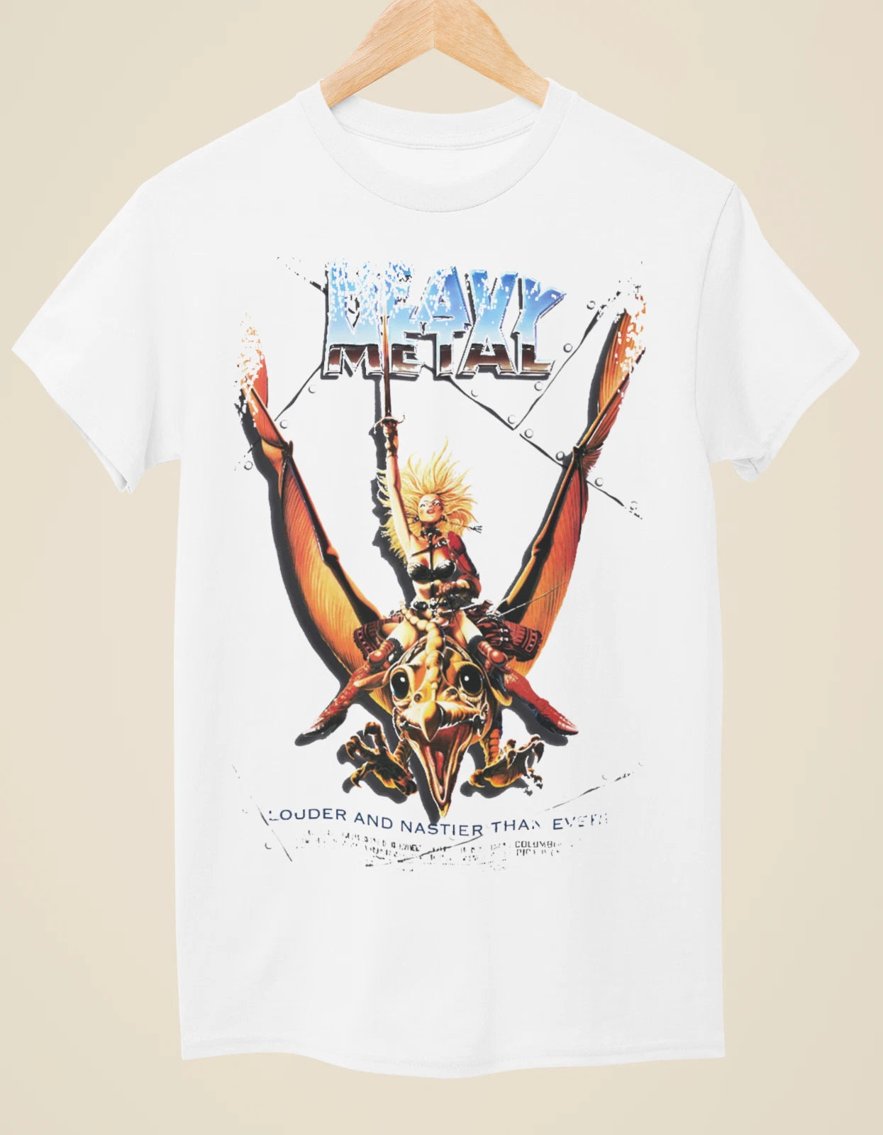 Heavy Metal - Movie Poster Inspired Unisex White T-Shirt