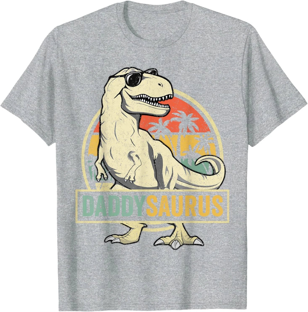 Daddy saurus T Rex Dinosaur Men DaddySaurus Family Matching T-Shirt
