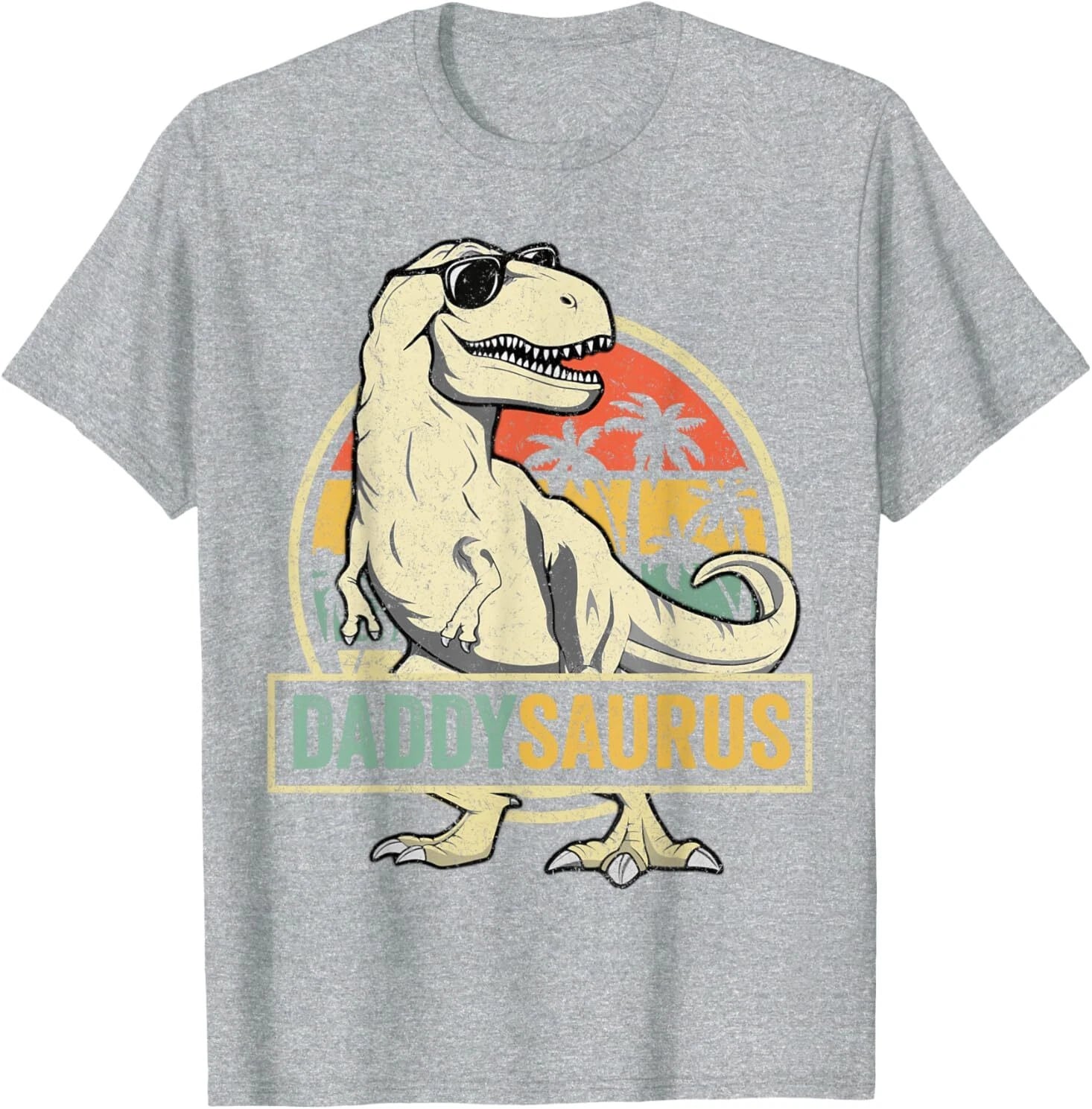 Daddy saurus T Rex Dinosaur Men DaddySaurus Family Matching T-Shirt