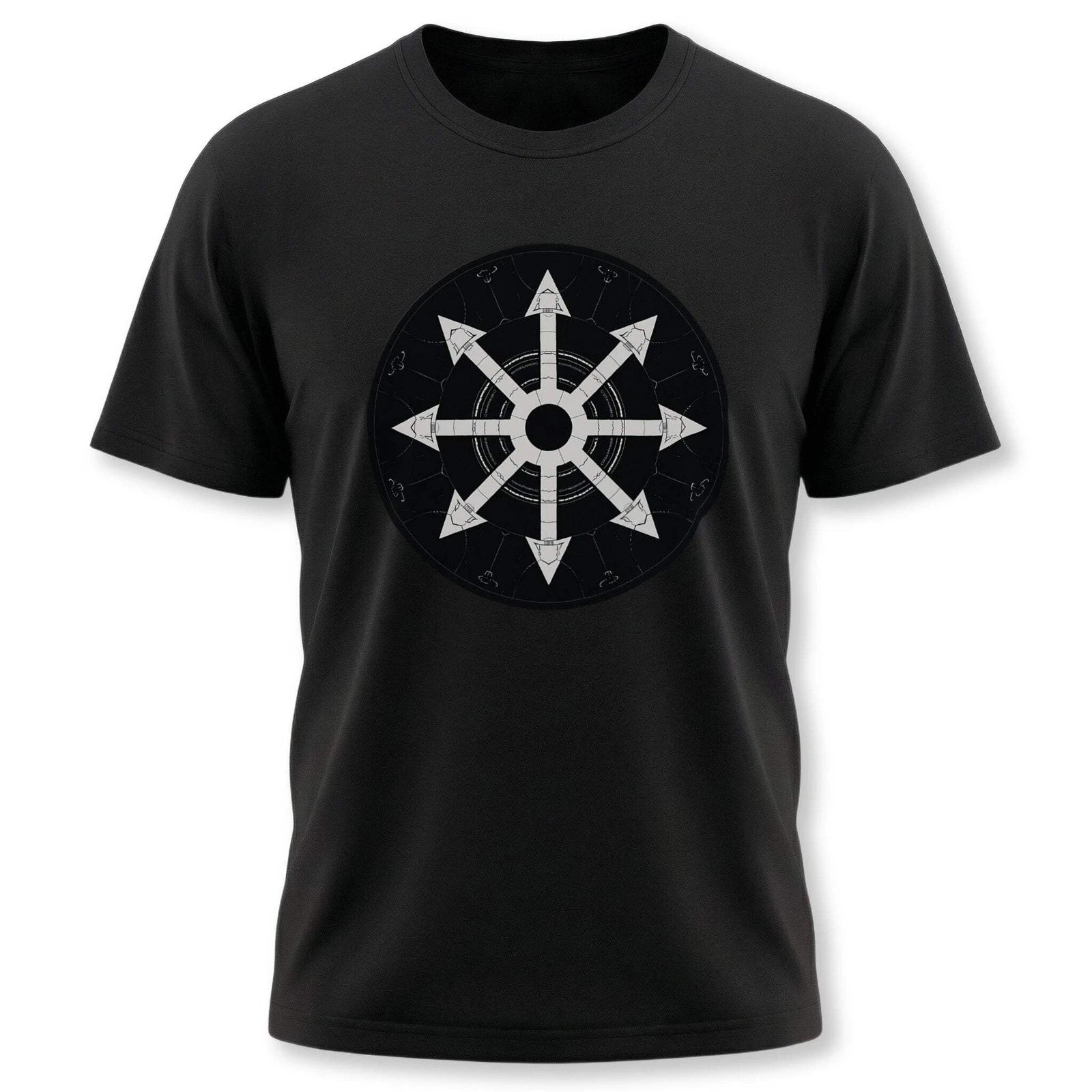 Chaos Star T-Shirt | Occult Magic Symbol Graphic Tee Shirt