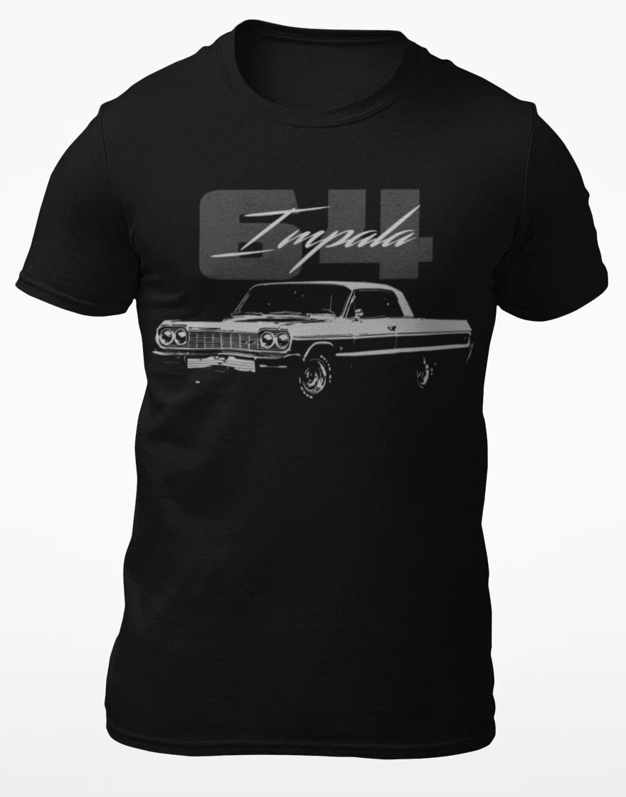 1964 Chevy Impala SS Classic Car Short-Sleeve Unisex T-Shirt