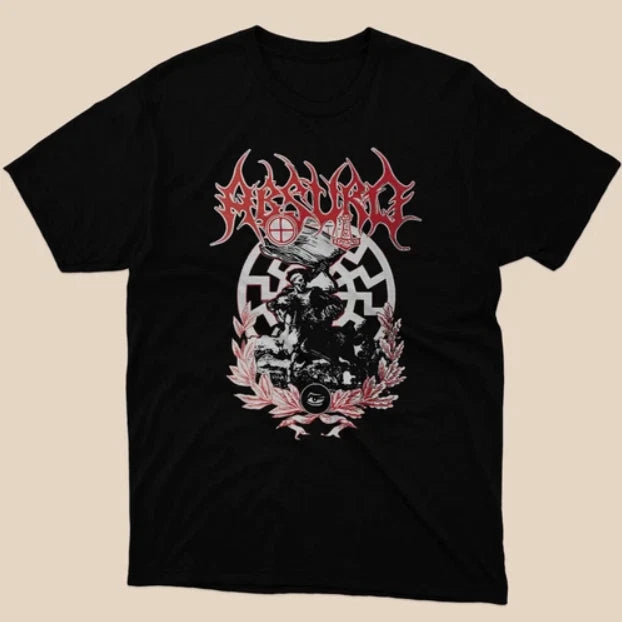 Absurd Leben Ist Krieg Music T-shirt Black Size S to 5XL