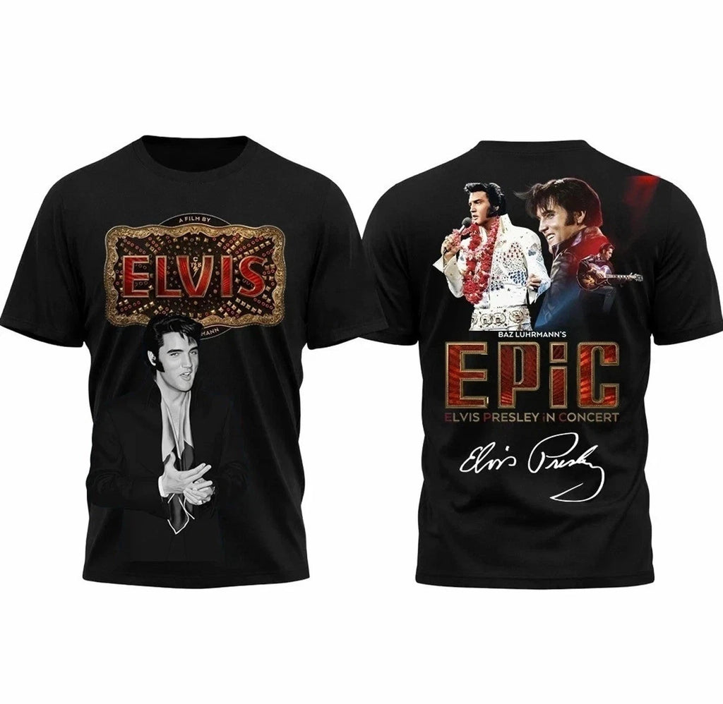 Elvis Presley in Concert 2026 All Over Print Shirt, Gif Fan