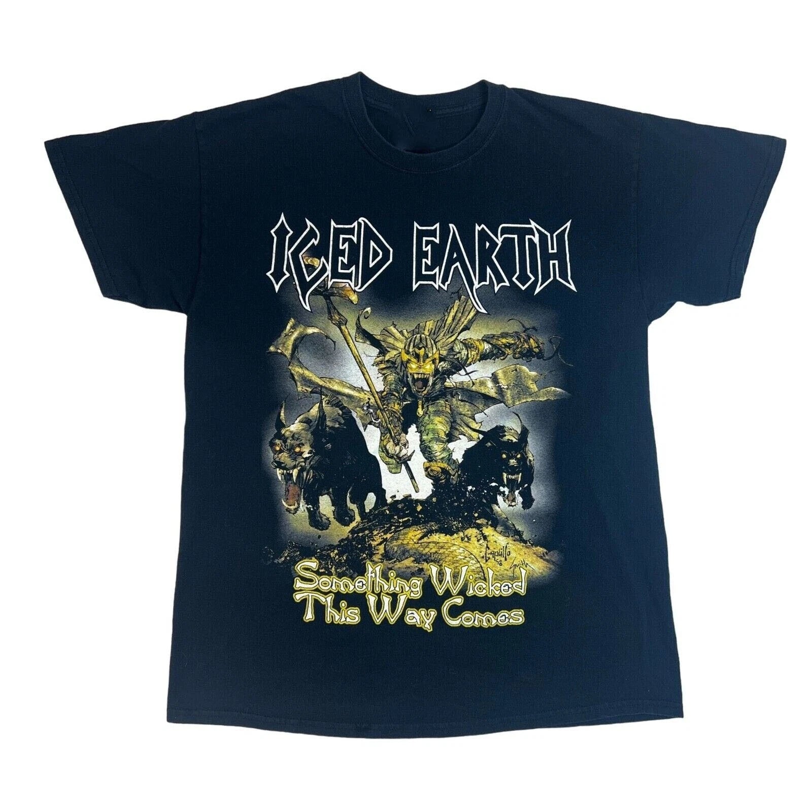Iced Earth Something Wicked This Way Comes Vintage 1998 Tee Shirt US491