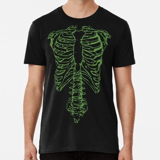 Spinal Tap Nigel& 39 s Green Skeleton S to 5XL Made in the USA T-Shirt