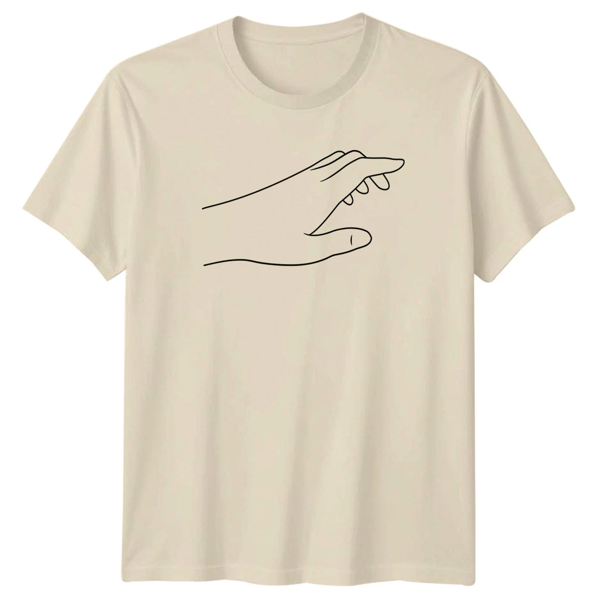 My Level Of Patience Is T-Shirt Novelty Humor Hand Gesture Birthday Gift