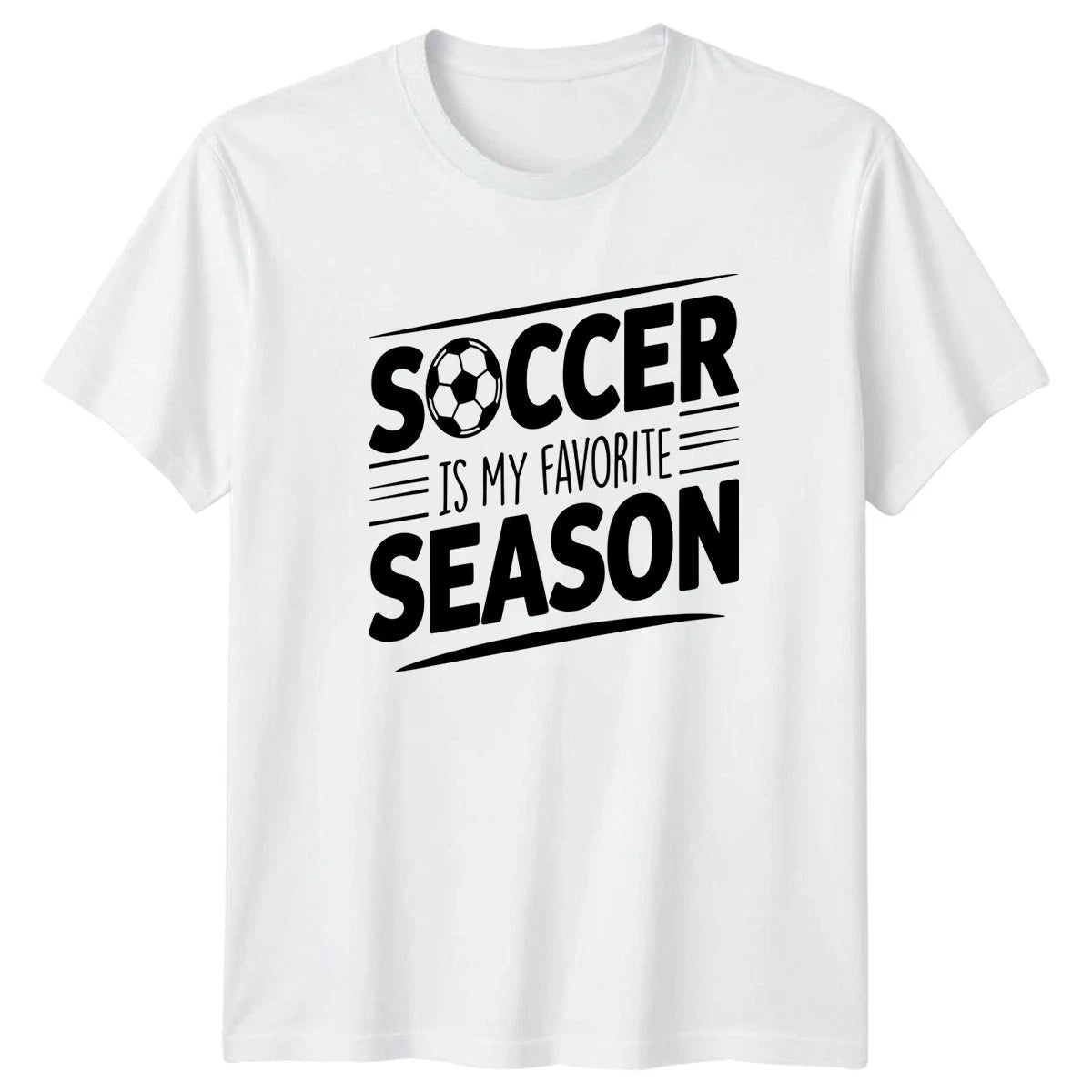 Soccer Is My Favorite Season T-Shirt Soccer Fan Soccer Gift For Him And Her