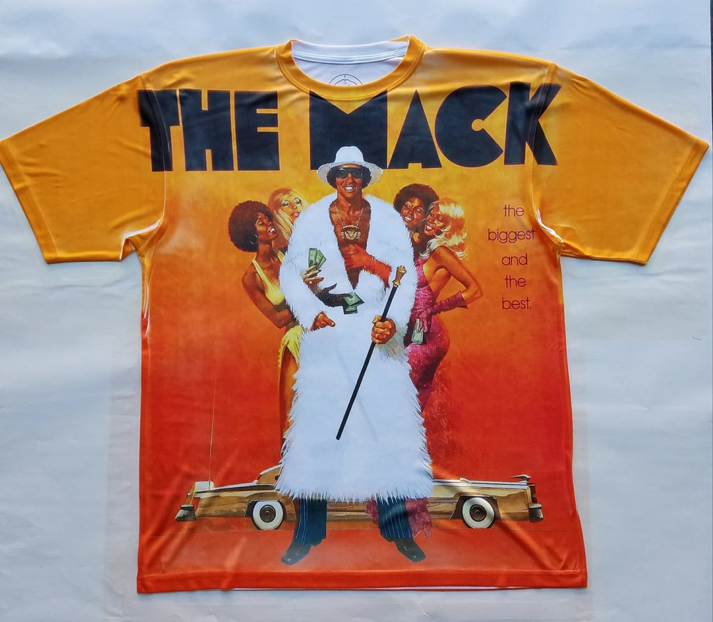 Custom The Mack T Shirt  70s movie black sublimation