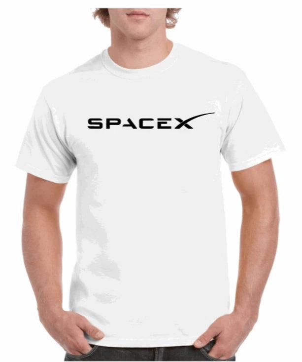 SpaceX Space X T-Shirt 100% Cotton tshirt TEE S-3XL Various Colors Musk Tesla