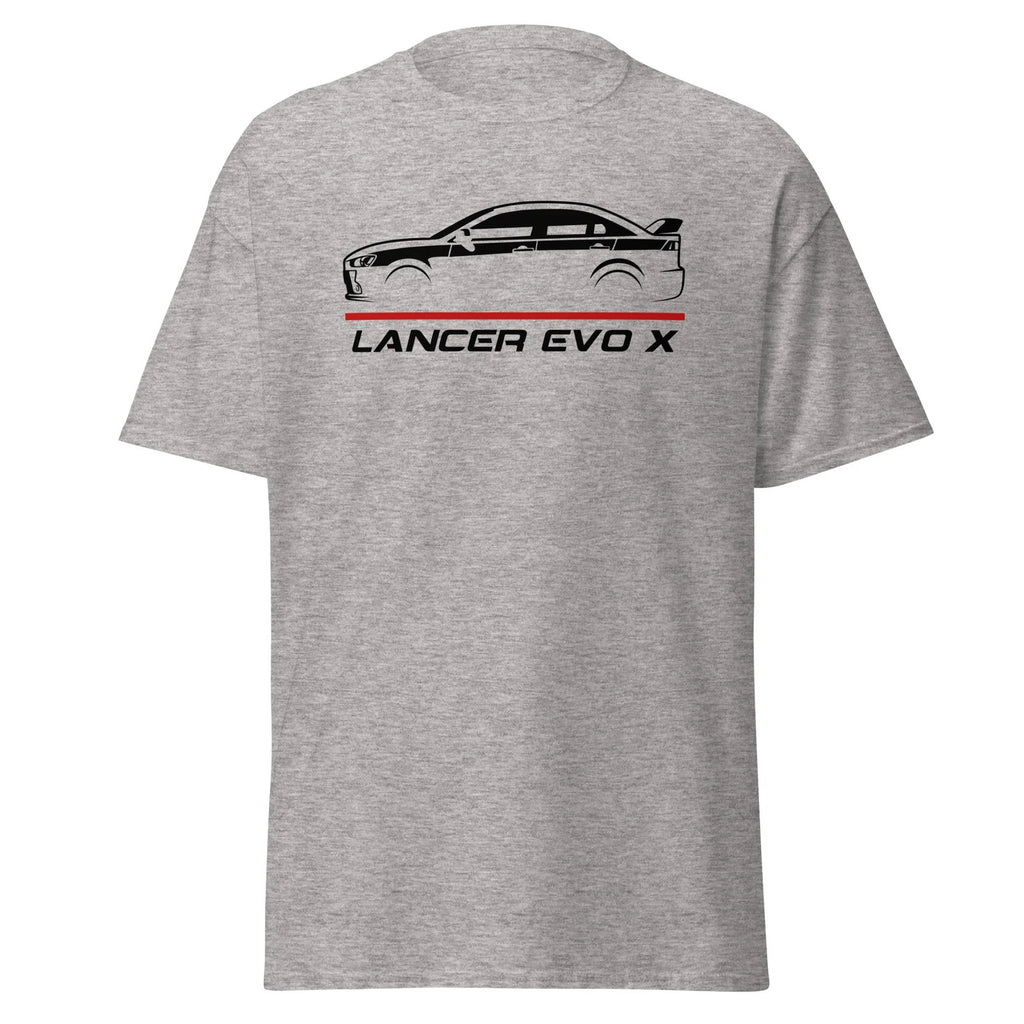 Lancer EVO X 2008 Turbo AWD Rally Spec Custom Graphic T-Shirt Gift