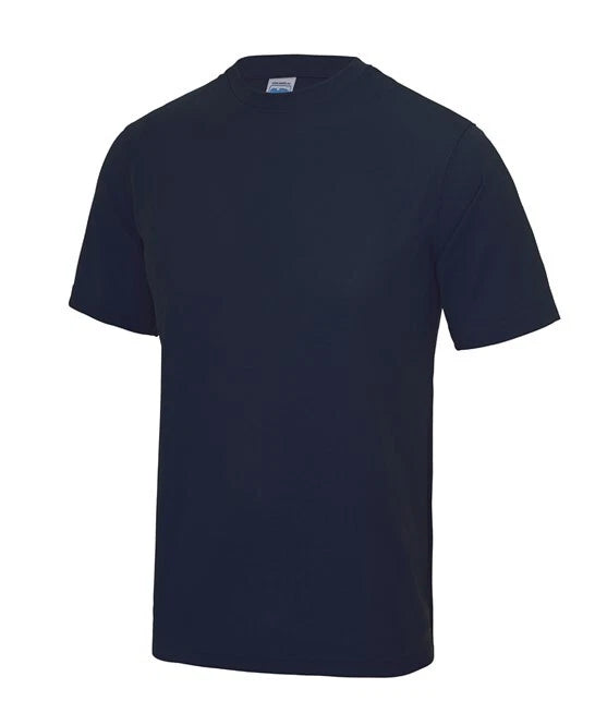 Personalised Custom Just Cool AWDis T-Shirt Text Logo Casual Gym Unisex JC001