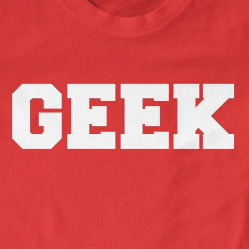 Geek T-Shirt | Funny, Gamer, Gift, Sheldon Cooper, Slogan, The Big Bang Theor...