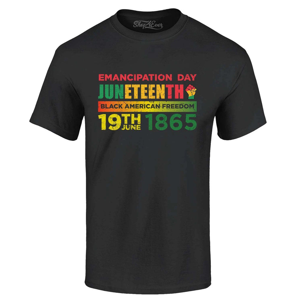 Emancipation Day Black American Freedom T-shirt Juneteenth Shirts