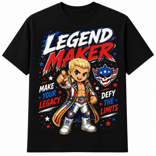 American Nightmare Inspired Shirt - Chibi Wrestling Graphic Tee - Legend Maker