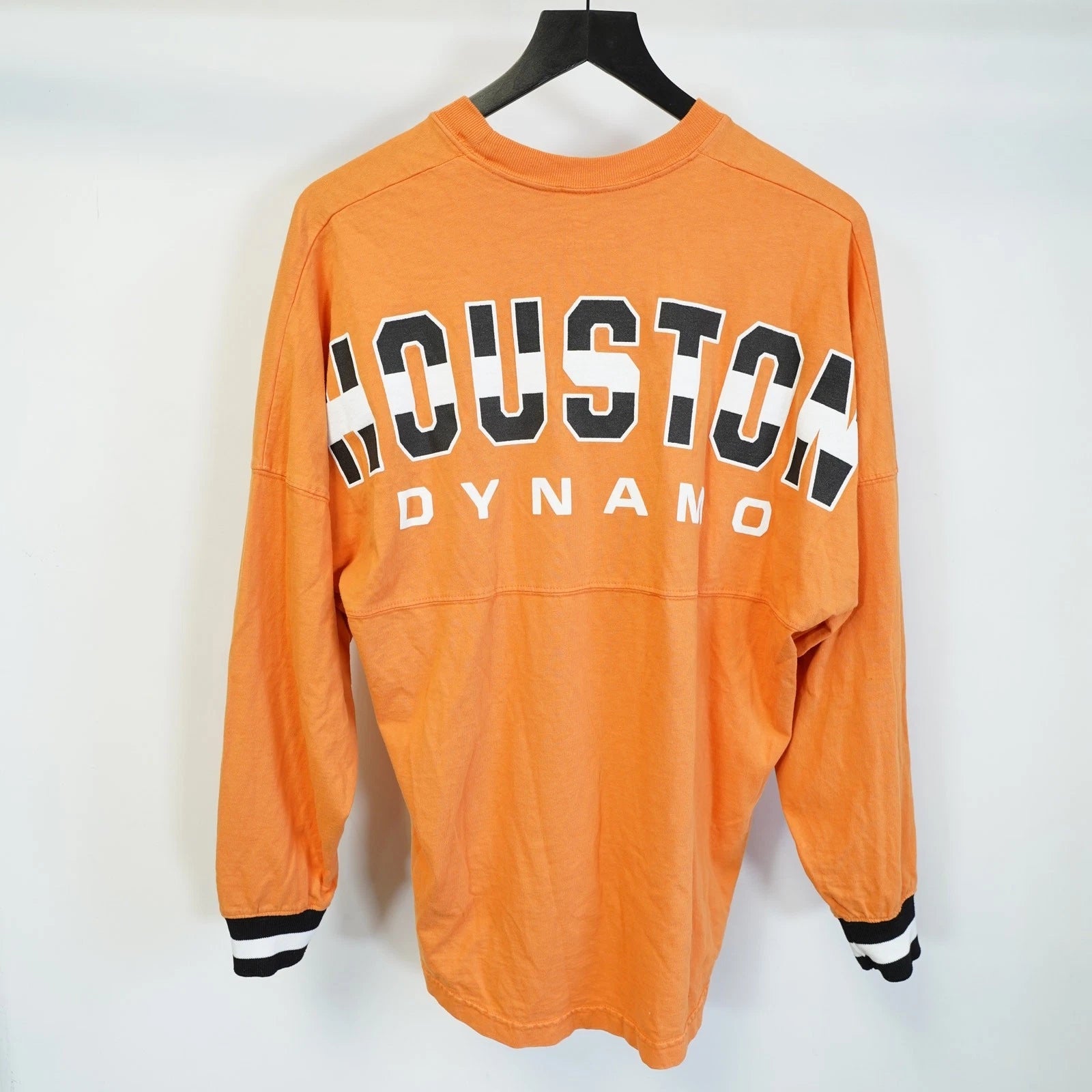 Houston Dynamo Spirit Jersey MLS Soccer Unisex S Orange Fanatics Longsleeve