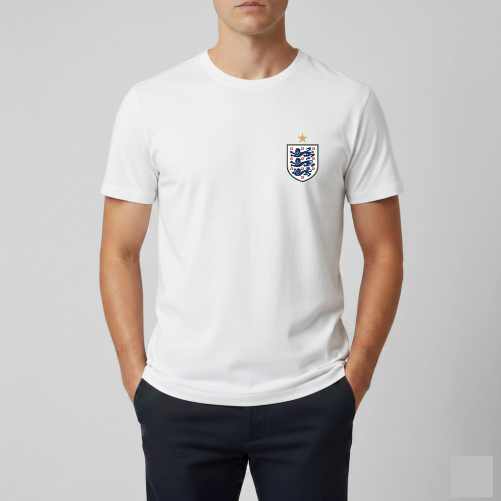 England Home TShirt , Football fan Tee, England Home Kids Adult Unisex Top