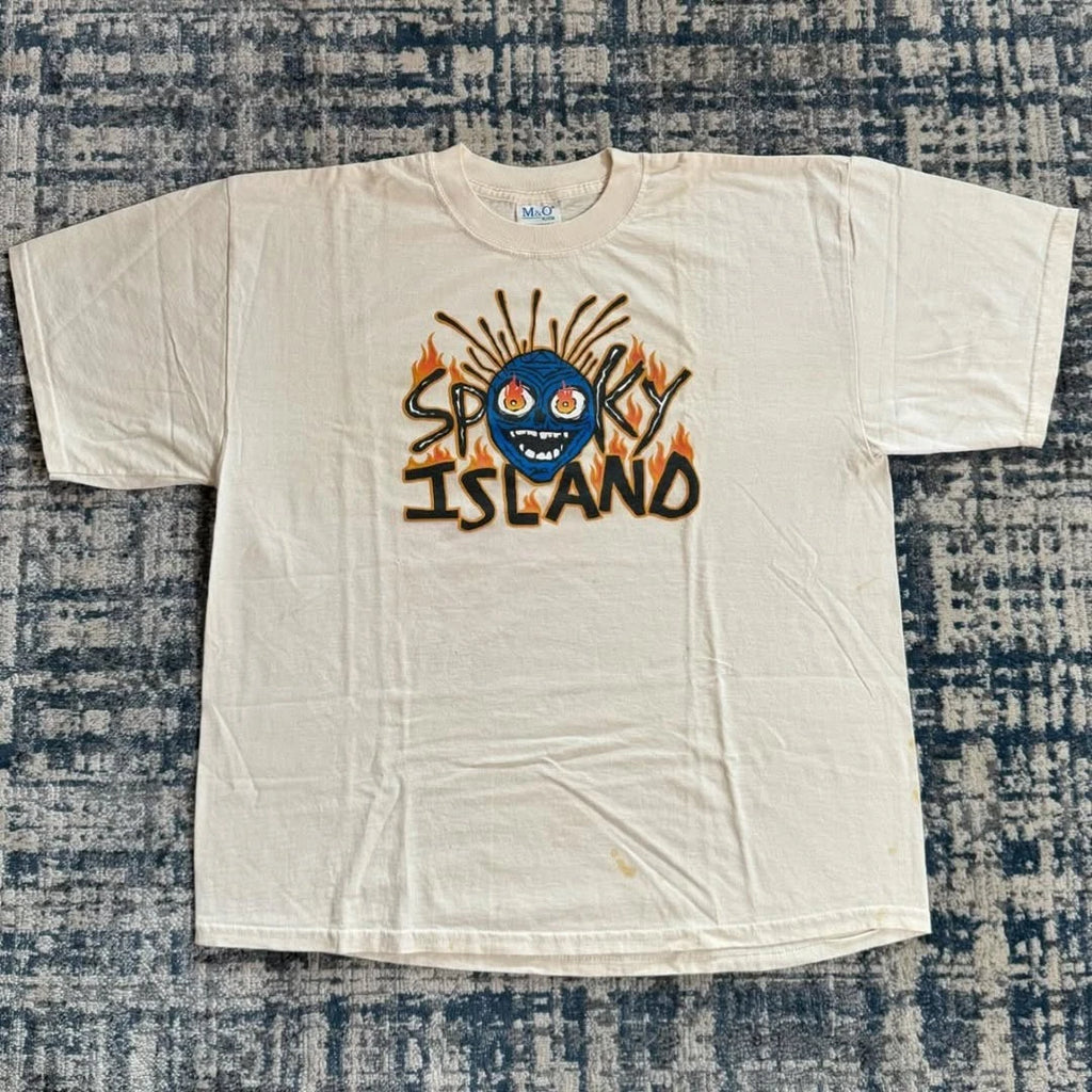 2002 SCOOBY-DOO SPOOKY ISLAND Vintage T-Shirt Reprint