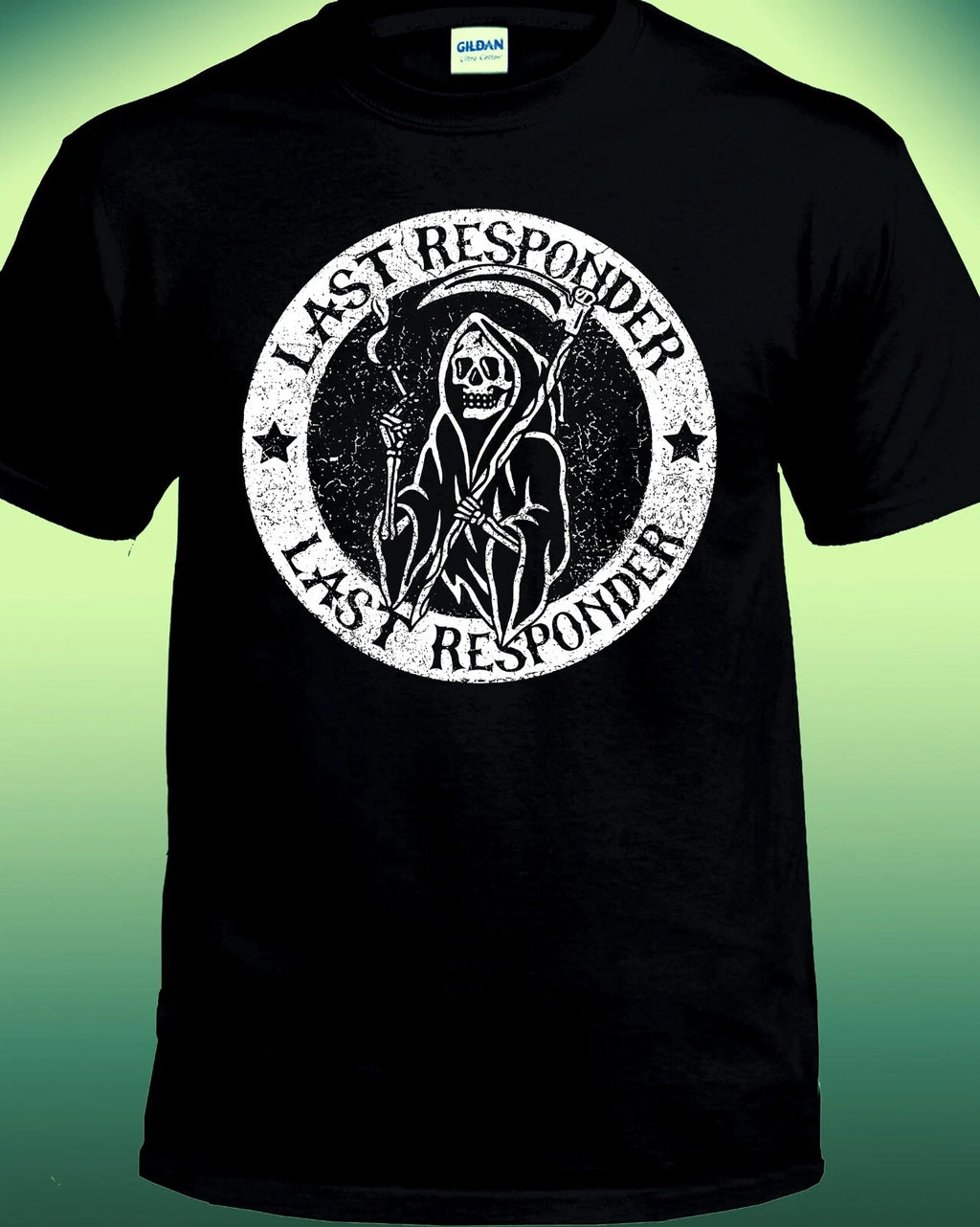 Last Responder Grim Reaper T-shirt