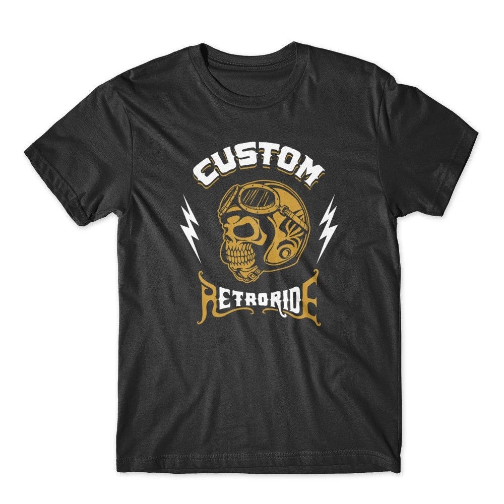 Custom Ride T-Shirt. 100% Cotton Premium Graphic Tee New